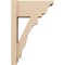 Ekena Millwork 8-in W x 16-in D x 24-in H Balboa Trad Rough Cedar Woodgrain TimberThane Outlooker, Primed Tan OUTUR080X16X24BOA04RCPR - alternate 2